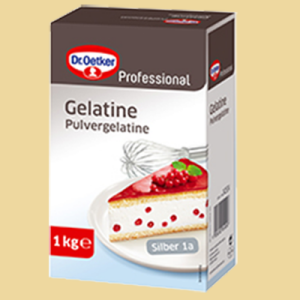 Pulvergelatine 1kg Packung