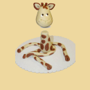 Marzipanfigur Giraffe groß