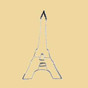 Eiffelturm Keksausstecher 9cm