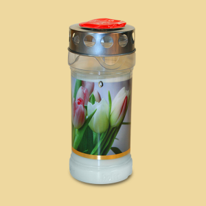 Gedenklicht Tulpe 4 Tage
