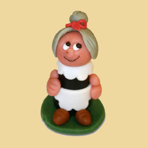 Marzipanfigur Oma