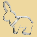 Hase sitzend Keksausstecher 13cm mit Steg
