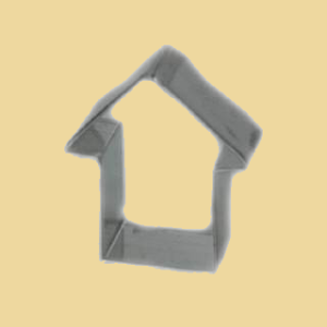 Haus Keksausstecher 5,5cm