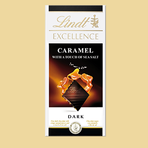 Lindt Excellence Caramel a la Pointe de Sel