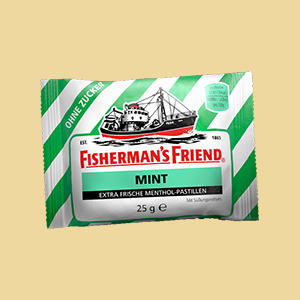 Fishermans Friend Mint Extra frische Menthol Pastillen ohne Zucker