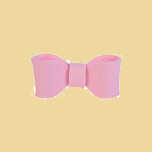 Zuckerschleife rosa klein