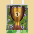 Schokolade Pokal - ideal für Fußballfans