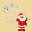 Weihnachtsmann Santa Claus Keksausstecher 8,5cm