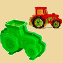 Traktor Backform 3D Silikon