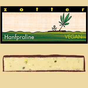 Zotter Hanfpraline vegan