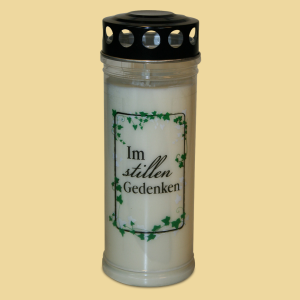 Grablicht Motivlicht 7Tg. Im stillen Gedenken