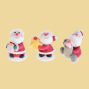 Weihnachtsmann mit Geschenk Zuckerfigur 3 versch. Motive