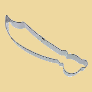 Piratenschwert Keksausstecher 9cm