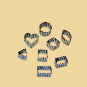 Ausstecher Set gezackt 8er