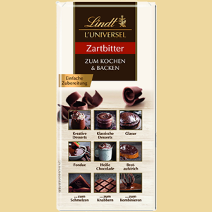 Lindt Luniversel Kochschokolade/Backschokolade