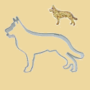 Schäferhund Keksausstecher 7cm