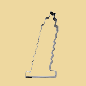Schiefer Turm von Pisa Keksausstecher 8cm