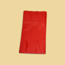 Bonbonwickelpapier Seidenpapier gefranst 8x16 rot
