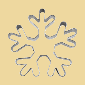 Schneeflocke Keksausstecher 7cm