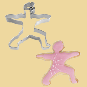 Krieger 2 Yoga Keksausstecher 7,5cm (BRIGITTEs Yogastunde)