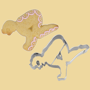 Krähe Yoga Keksausstecher 7,5cm (BRIGITTEs Yogastunde)
