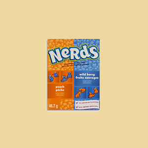 Nerds Mini Dragees peach & wild berry