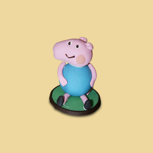 Georg Pig Marzipanfigur