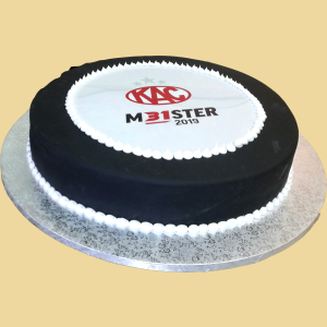Puck Torte mit Aufdruck XL