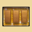 Schokolade Goldbarren 3er Packung