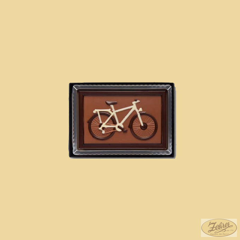 fahrrad aus schokolade