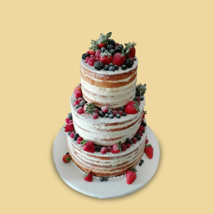 Naked Hochzeitstorte