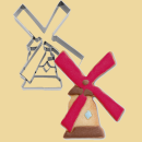 Windmühle Keksausstecher 8,5cm Edelstahl