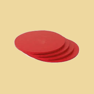 Tortenplatte Kuchenplatte Cake Board rot 25cm 12mm extra stabil