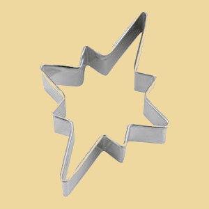 Sternschnuppe Keksausstecher 15cm
