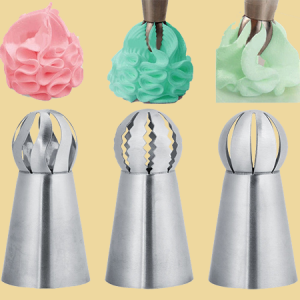 Russische Blütentülle 3er Set