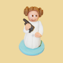 Prinzessin Leia Marzipanfigur Star Wars