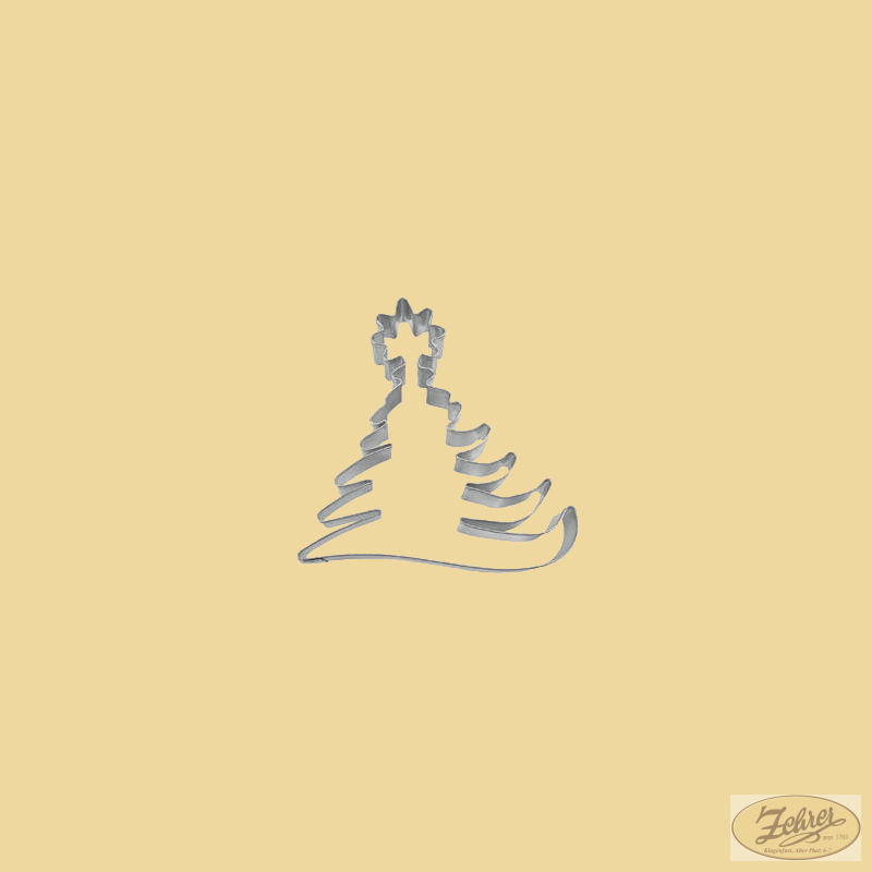Tannenbaum mit Stern Ausstecher 11cm, 5,80 € Alles rund