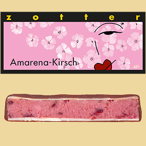 Zotter Amarena Kirsch Schokolade