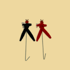 Chenille Krampus klein 2er