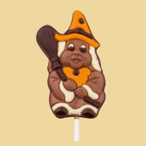 Schokolade Lolli Hexe