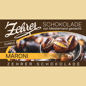 Zehrer Maroni Schokolade Edelbitter