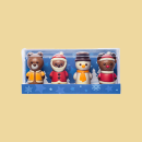 Schokolade Mini Weihnachtsfiguren Geschenkpackung 4er