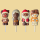Schoko Lolli Weihnachte Weihnachtsmann, Rentier, Schneemann oder Engel