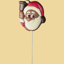 Schokolade Lolli Weihnachtsmann mit Glocke