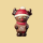 Rentier Merry X-Mas Schokoladefigur