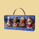 Weihnachtstour Schokoladefiguren 4er Set