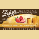 Zehrer Erdbeer Marc de Champagne Schokolade edelbitter