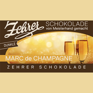 Zehrer Marc de Champagne Schokolade Zartbitter