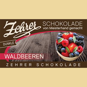 Zehrer Waldbeeren Schokolade Zartbitter