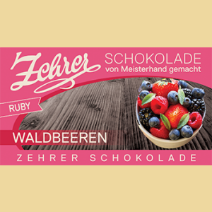 Zehrer Waldbeeren Ruby Schokolade